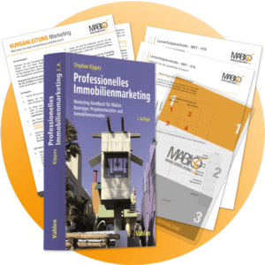 Kurspaket – Anwendung professionelles Immobilienmarketing - Teil1 + Teil2 - KN26162-P