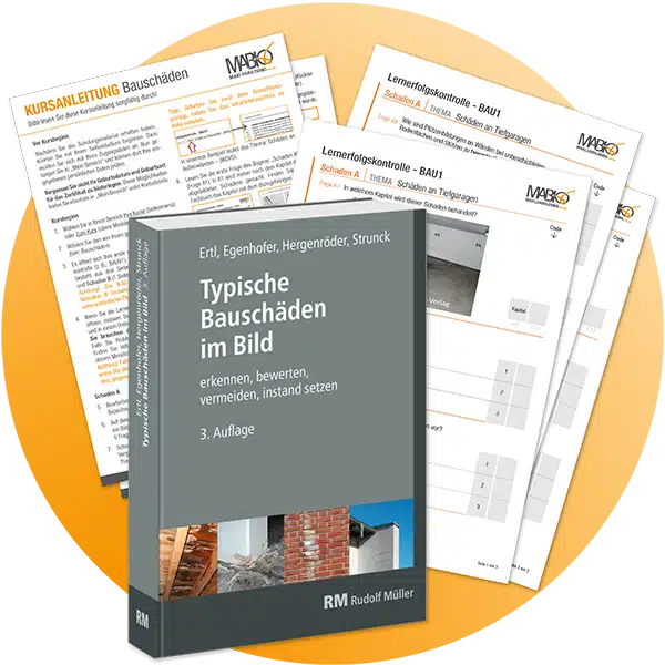 Dekoratives Bild: Kursmaterial Bauschaden Kurs