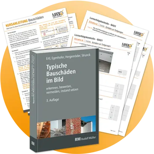 Dekoratives Bild: Kursmaterial Bauschaden Kurs